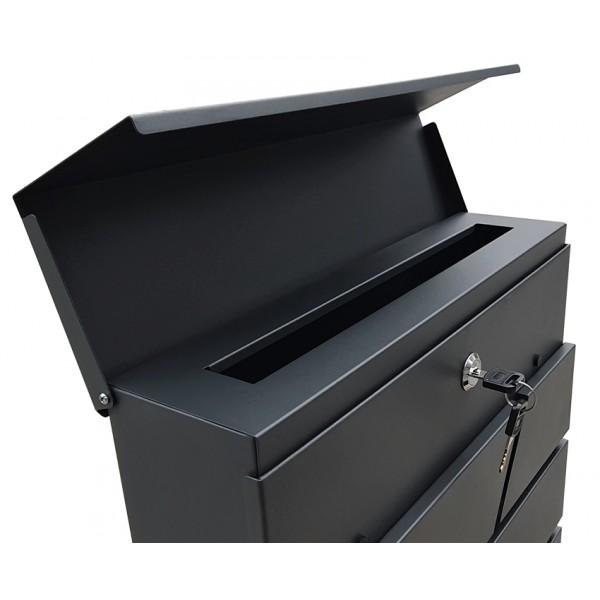 ПОЧТОВЫЙ ЯЩИК TERRA GRAPHITE - SKL SKR 0703