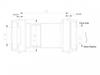 Wishbone PF3024 для шатунов Shimano Hollowtech 2 SRAM GXP и