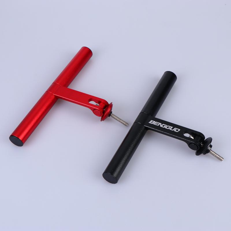 Adjustable Metal Handlebar Extension for Bicycle Perfect Mount for Camera and Light