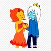 Flame Finn Flame Princess Finn The Human Ice King Iron On Heat Transfer Printing Vinyl Patches Sticker for Clothes DIY Appliques Washable Patches