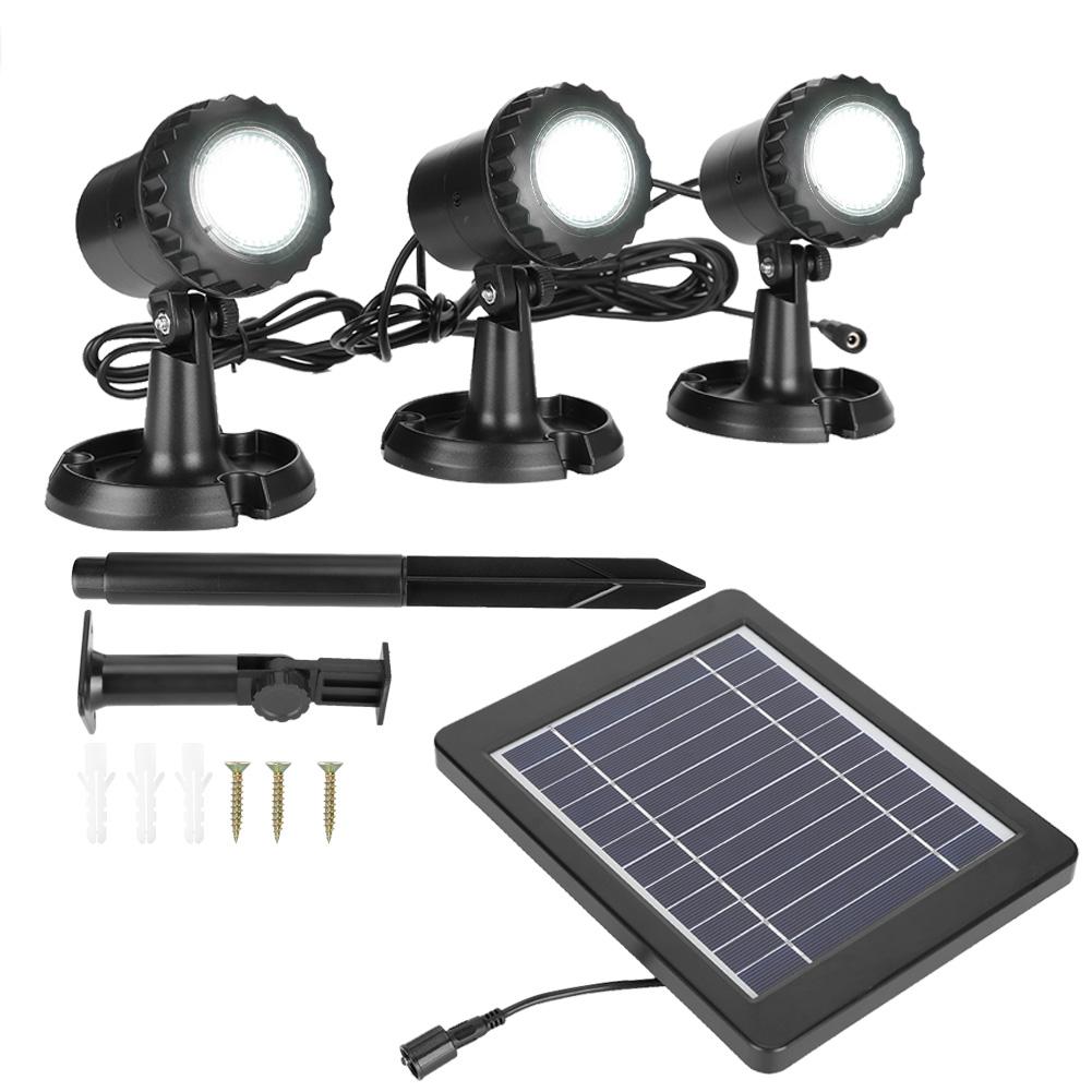 Оборудование подводной лампы солнечной энергии с световыми головками энергосберегающее IP65 водоустойчивое