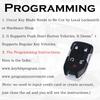 Key Fob Replacement Fits for GMC Acadia 2017 2018    Push Start 5 Button Smart Proximity Keyless Entry Remote Start Control 13508275 HYQ1EA