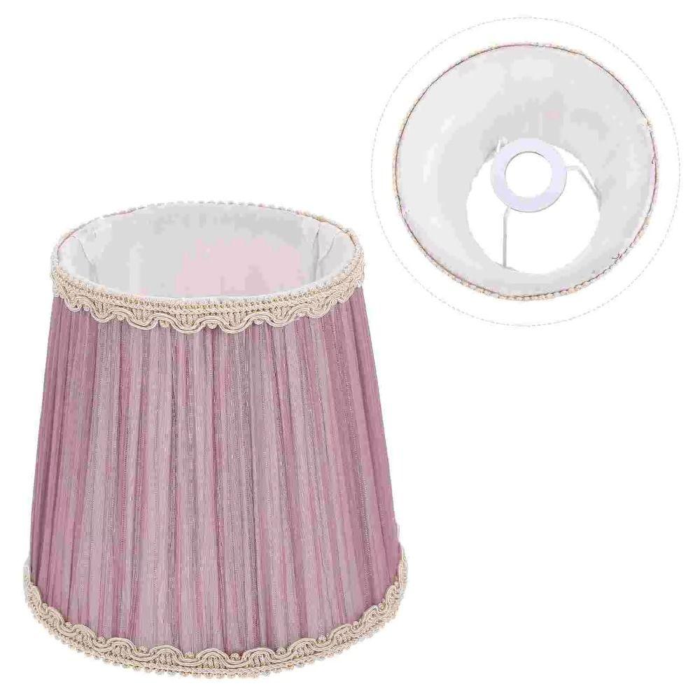 Clip on/Meson Type Cloth Lamp Shade E14 Bulb Chandelier Lampshade Table Lamp Cover Household