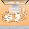 Коврик для стола Милый котик коврики для мыши Кот Кавайный котик коврик для мыши Мультяшный кот Большой коврик для мыши Игровой декор