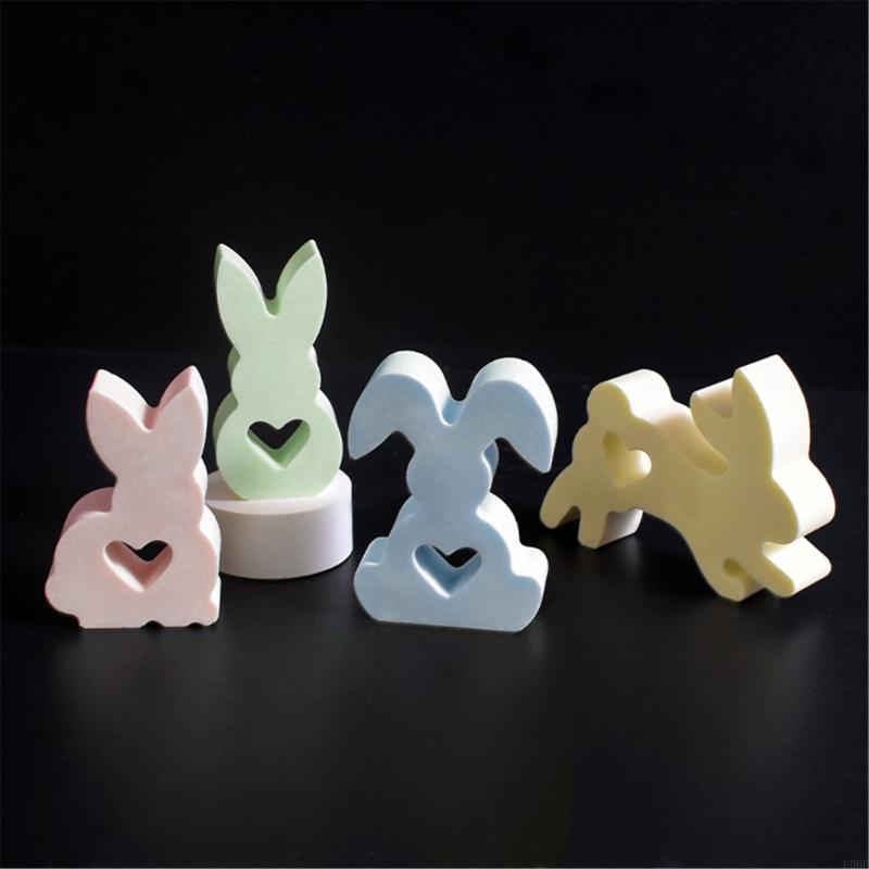 Silicone Ornament Molds Easter Rabbit Crafting Moulds Silicone Mold