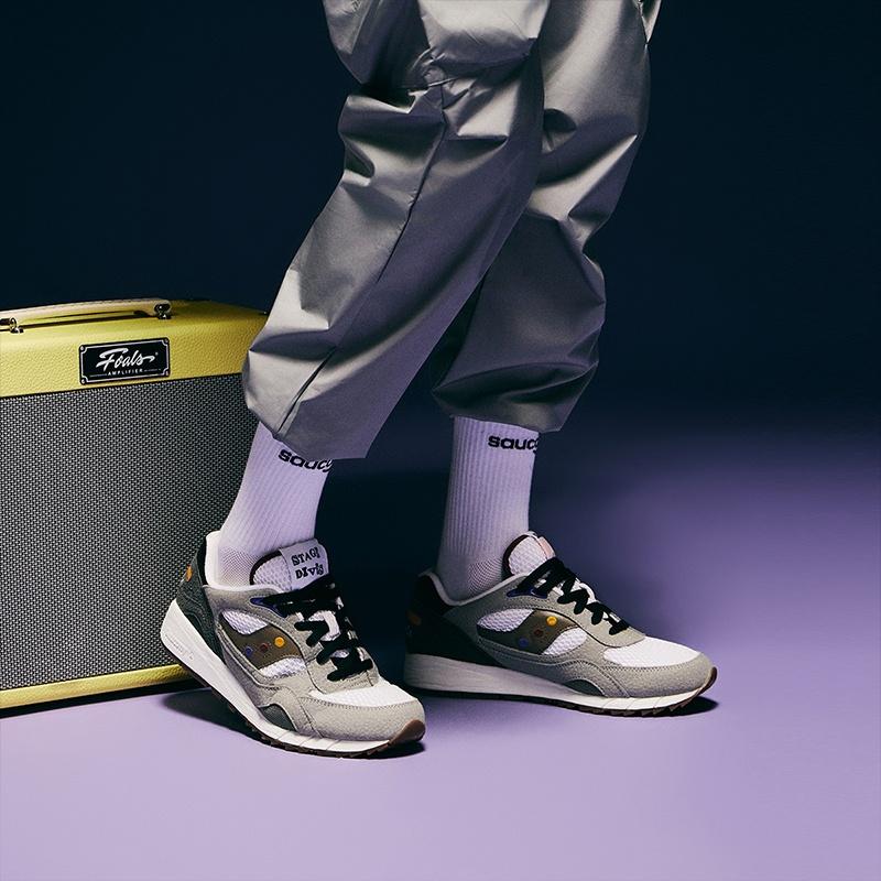 SAUCONY Shadow 6000 Удобные Нескользящие Износостойкие Нескользящие Износостойкие Низкие Унисекс S70903-3