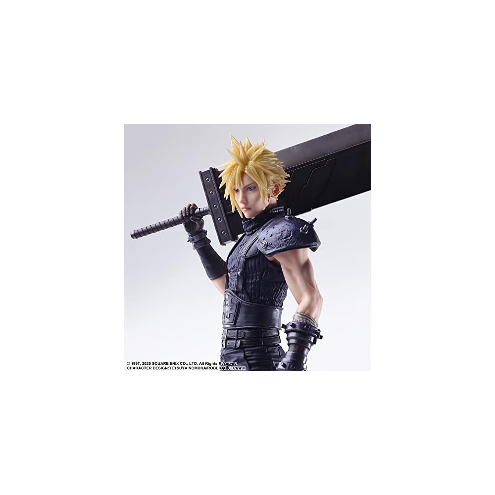 Square Enix Final Fantasy VII Remake Static Arts Объемная фигурка Клауда Страйфа