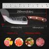 2pcs Sharp Beef Knives Hand-forged Stainless Steel Boning Slaughtering Knife Household Peeling Fruit Knife
