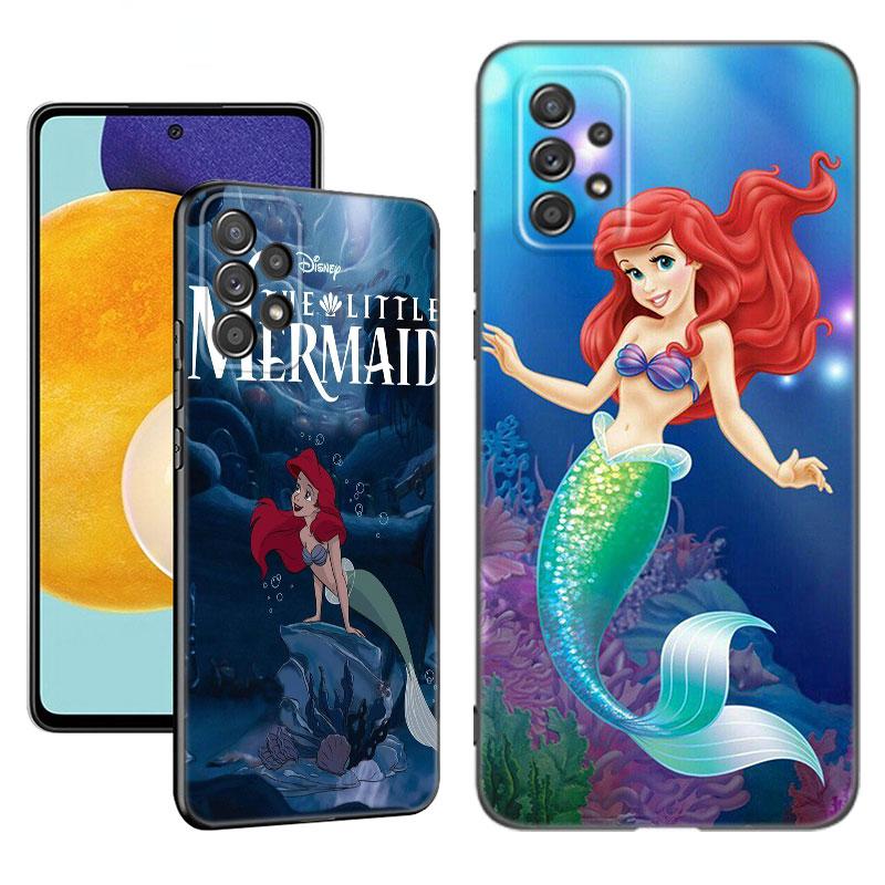 The Little M-Mermaid Phone Case For Samsung A13 A22 A24 A32 A23 A25 A34 A35 A52S A53 A54 A55 A73 A12 A14 A15 A31 A33 A50 A51 A72
