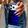 Красный Синий Огненный Чехол Для Телефона Для iPhone 17 Air 14 15 13 12 Max Чехол Для Apple 16e 11 Pro Max Plus Coque