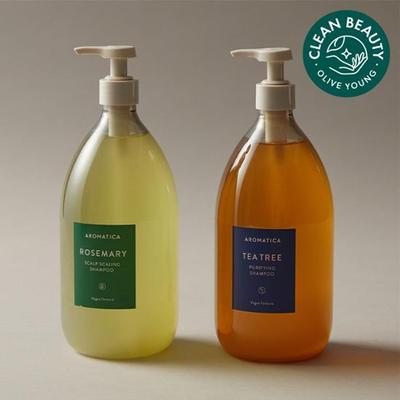 Шампунь против выпадения волос 1000 мл Выберите 1 из 2 типов (Розмарин/Чайное дерево)