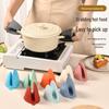 Силиконовые термостойкие противоожоговые кухонные рукавицы для духовки