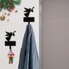 1pc Metal Angel Hook Key Belt Hanging Hook Wall Decoration Hook Christmas Decoration, Scene Decor, Festivals Decor, Home Decor