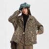 Unisex Trendy Leopard Print Lapel Jacket - Rebellious High Street Style