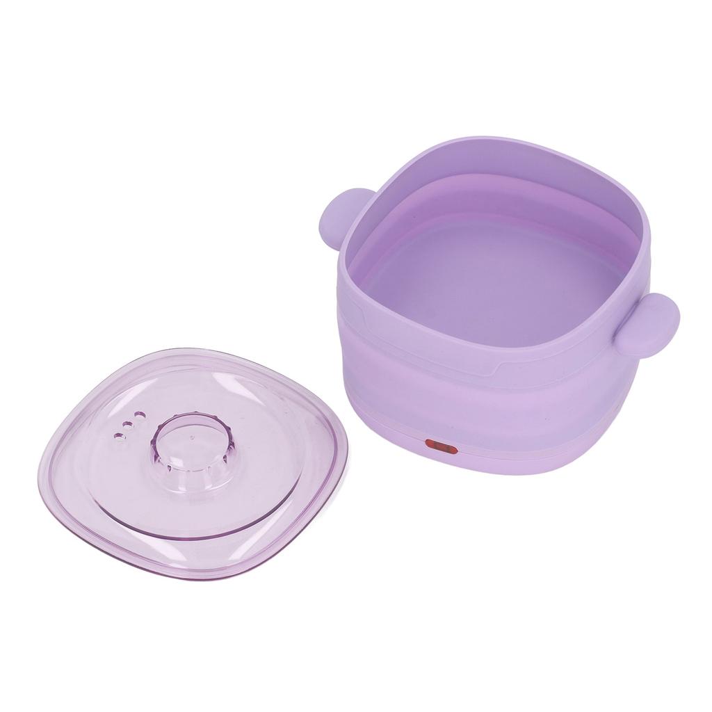 Hair Removal Wax Warmer Collapsible Silicone Wax Heater Machine Temperature Adjustable Wax Melt