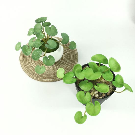 Имитация зеленого растения Суккуленты Руки на ощупь не увядшие Не выцветают Легкий уход Тонкая работа Орнамент Листья кориандра Искусственный лист