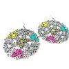 [H1946] — Разноцветные дизайнерские серьги Vahiné.