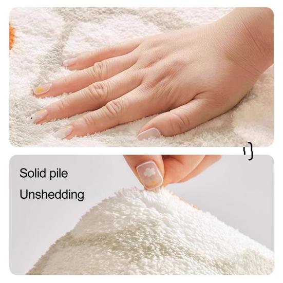 Коврик с изображением мультяшного кота, роскошный, комфортный, имитация кашемира, нескользящий, впитывающий, входной коврик для дома