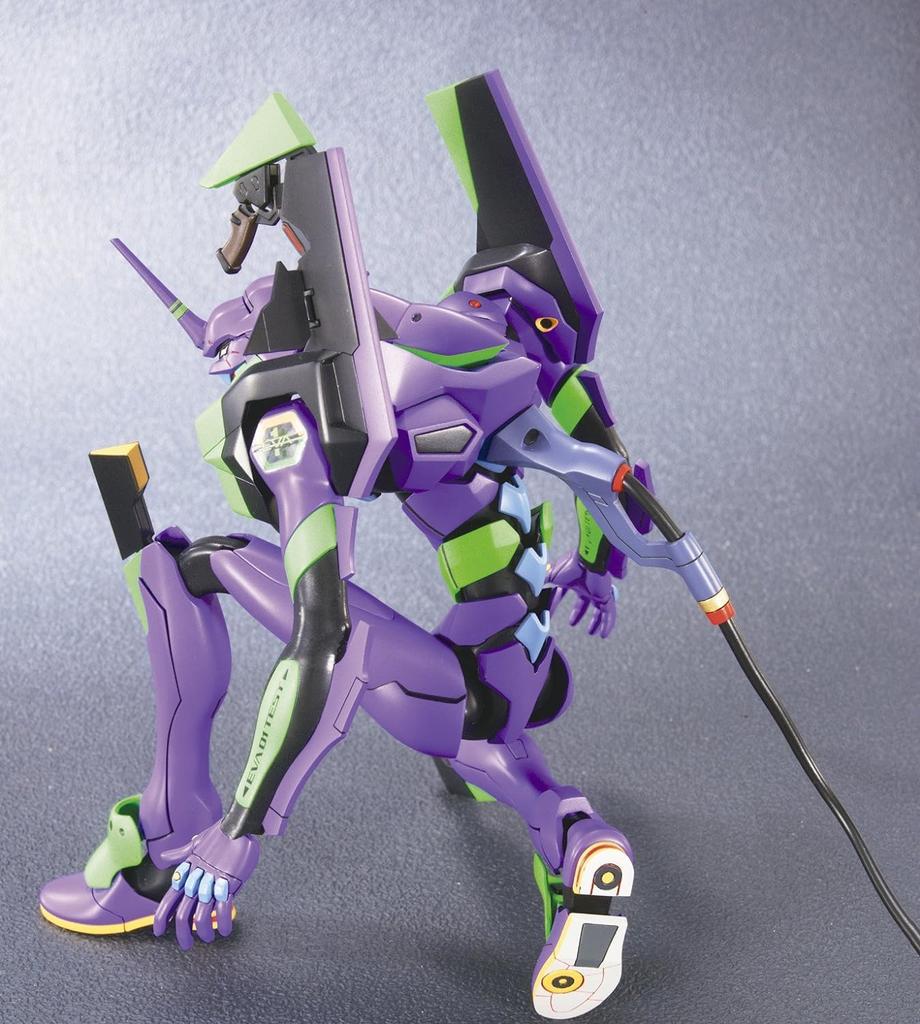 BANDAI SPIRITS LMHG New Theatrical Edition Evangelion Genesis Thrice Upon a Plastic Model Kit Packaging Unit-01 (Neon Evangelion 3.0+1.0 Time)