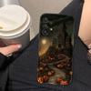 Чехол для телефона на Хэллоуин с тыквой и летучей мышью для Samsung A73 A72 A71 A57 A56 A55 A54 A53 A52 A51 A37 A36 A33 A32 A23 A22 A16 A15 A14