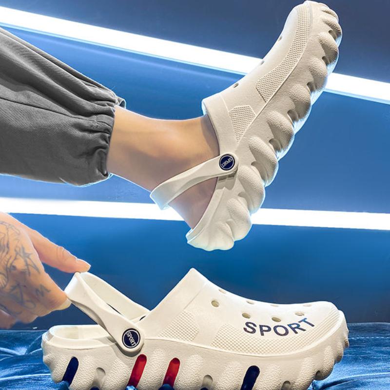 Fashion Sandals Man Beach Casual Shoes Slip-resistant Slippers for Men Designer Luxury Elegant Comfortable Clappers 2024 Summer Sale Fun