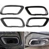 Stainless Steel 2pcs Car Tail Muffler Exhaust Pipe Output Cover Parts Trim For BMW X5 G05 X6 G06 X7 G07    M