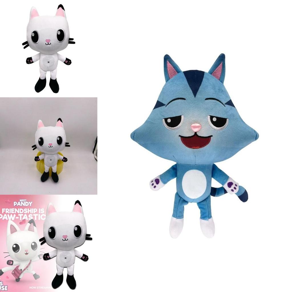 Плюшевый мультяшный кот из Кукольного домика Габби, мягкая игрушка, кукла, детские рождественские подарки