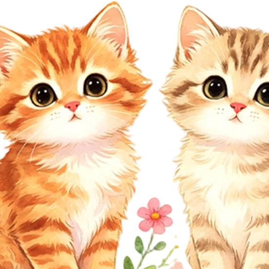 Весенний Кот Наклейка на Окно Мультяшный Кот Цветы Бабочки Наклейка на Окно Многоразовая Статическая Наклейка на Стекло для Ванной Кухни Стеклянные Двери Окна