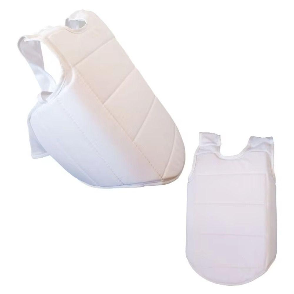 Защита корпуса Тхэквондо Защитный жилет Регулируемая защита груди для каратэ Мужчины Женщины