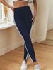 Брюки для йоги с высокой посадкой Весна/лето Легкие спортивные брюки для бега Подходят для верхней одежды Утягивающие спортивные леггинсы длиной 9 дюймов