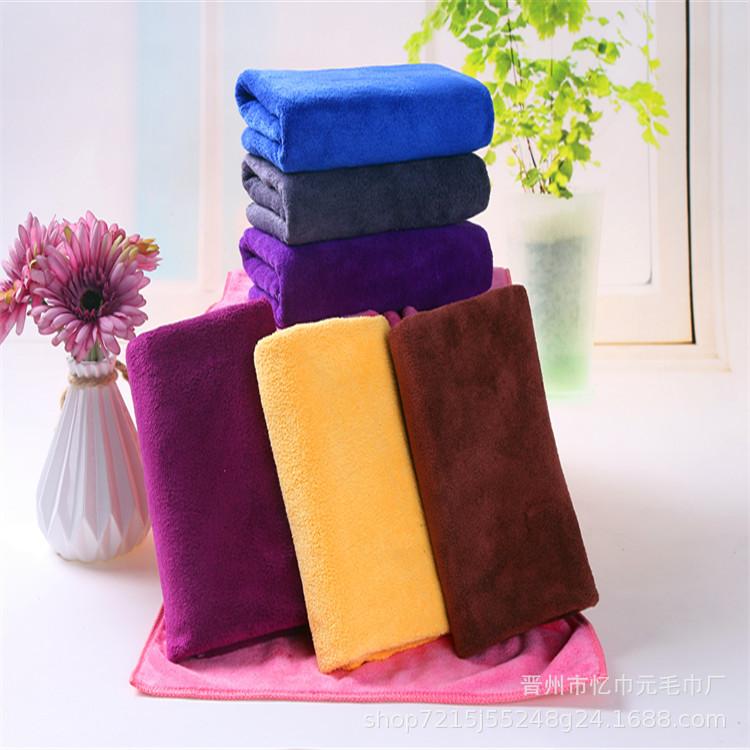 Микрофибра Утолщенное Впитывающее Полотенце для Сушки Волос Парикмахерской Полотенце для Уборки Дома Автомобильное Полотенце