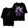 Demo Slayer Anime Kochou Shinobu Graphic Printed T shirt Men's and Women's T shirt Men's Top Sports T shirt 2026 Summer New Tee
