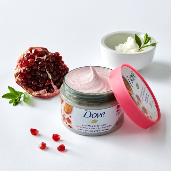 Выберите 1 из 4 скрабов для тела Dove