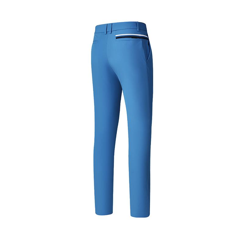 FILA Casual Pants Men's Lake Blue Moderate Straight Fit Pants A11M425810FLB