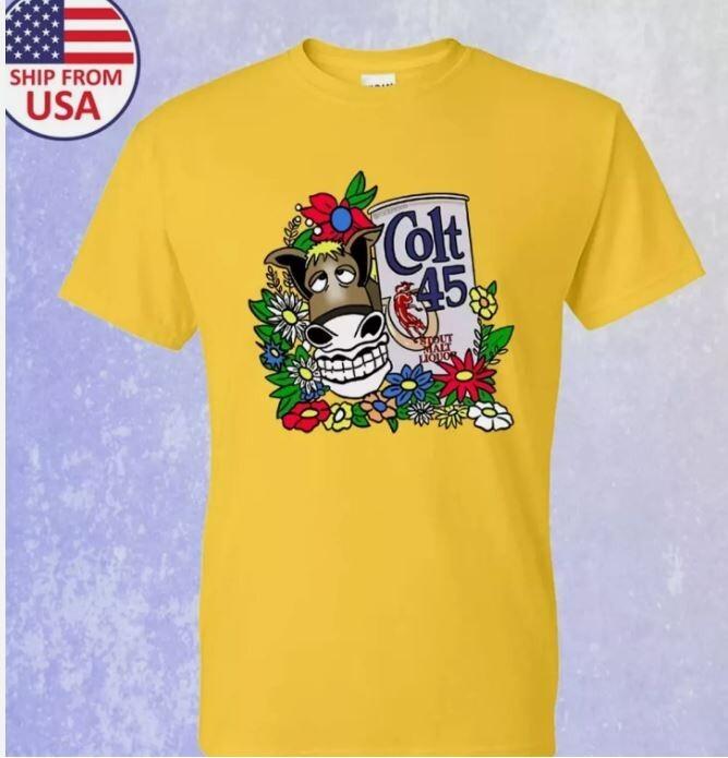 26 Colt 45 Donkey Jeff Spicoli Men_s DAISY T-shirt Size S-5XL Unisex T-Shirt