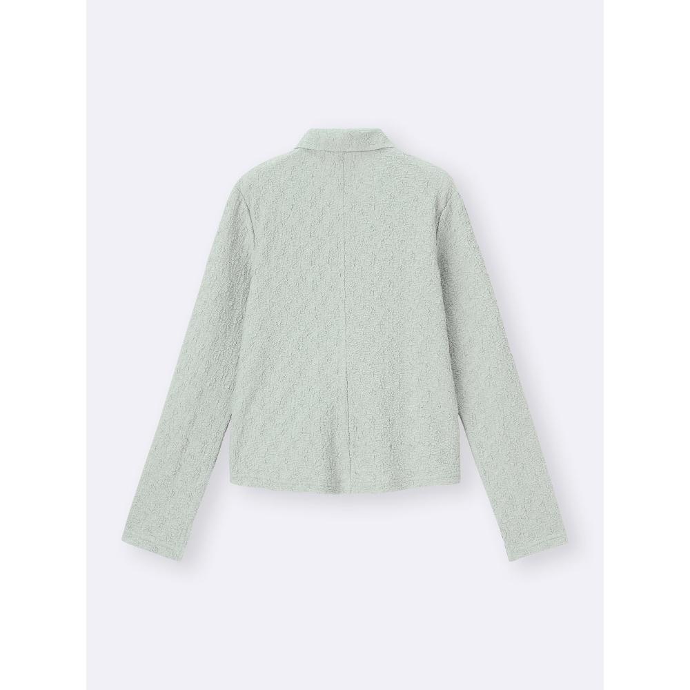 GU by Uniqlo Фактурный кардиган поло+e