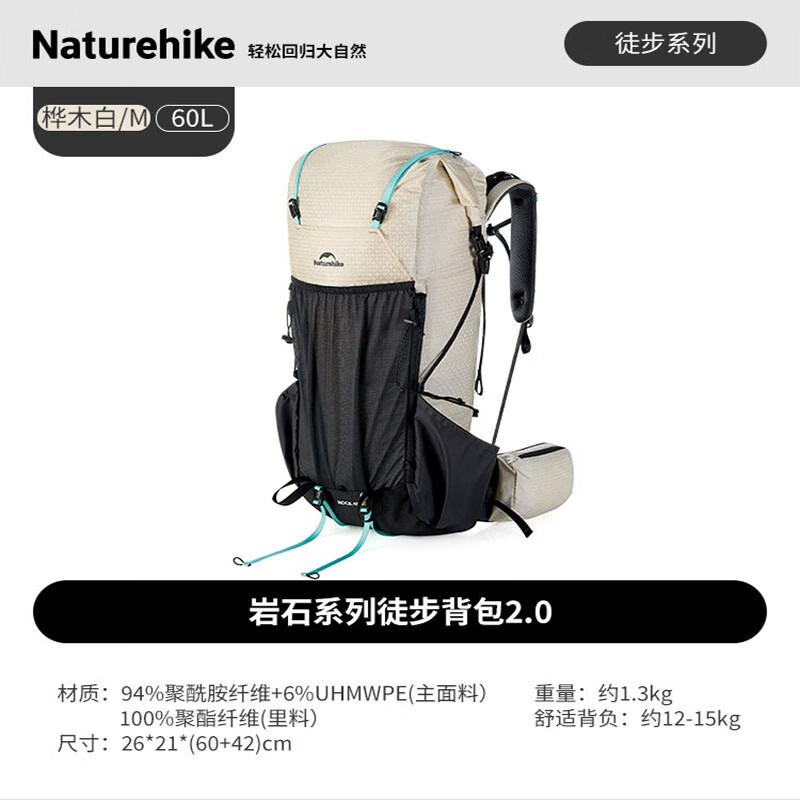 Туристический и походный рюкзак Naturehike серии Rock