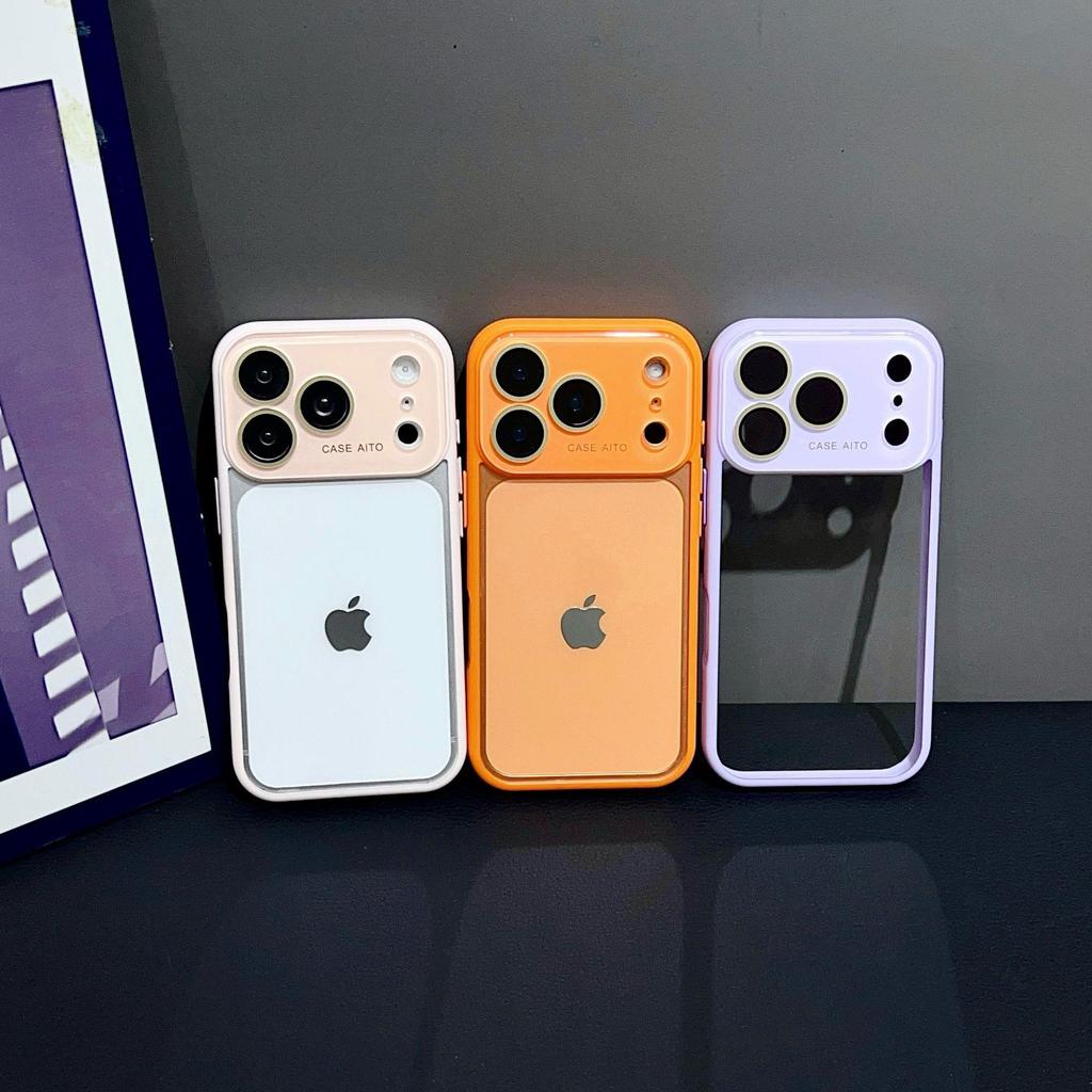 Premium Transparent Large Window Case for iPhone 17 Pro Max & Apple 16, 14/15