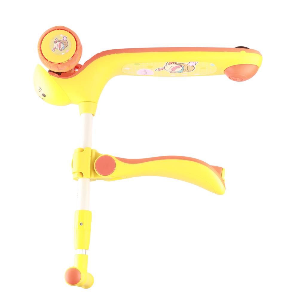 Kids Scooter Adjustable Height Colorful Music Lights Kick Scooter for 1 To 3 Years Old Children