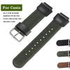 Нейлоновый ремешок для Casio для часов F-91W W-800H SGW400 F91W F84 F105/108/A158/168 AE1200/1300 18 мм Кожаный ремешок Браслет для мужчин и женщин
