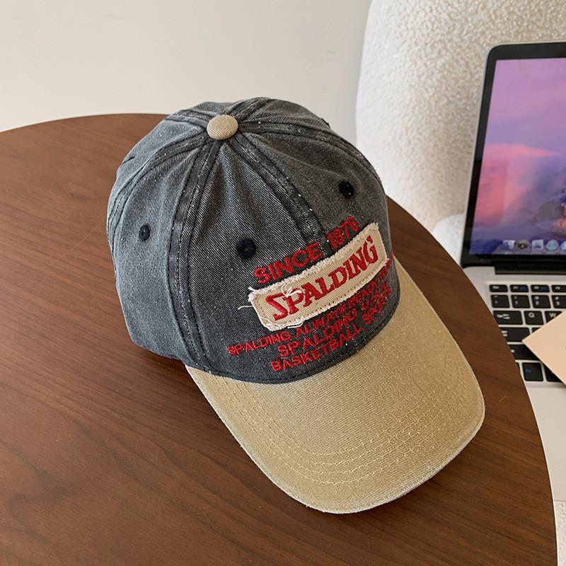 Color Trendy Unisex Block Duckbill Hat With Spacious Brim For Smaller Look Face