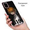 The Promised Neverland For Samsung Galaxy S22 Pro S21 S20 FE Ultra S10 S10E Lite S9 S8 Plus S7 S6 Edge Soft Phone Case
