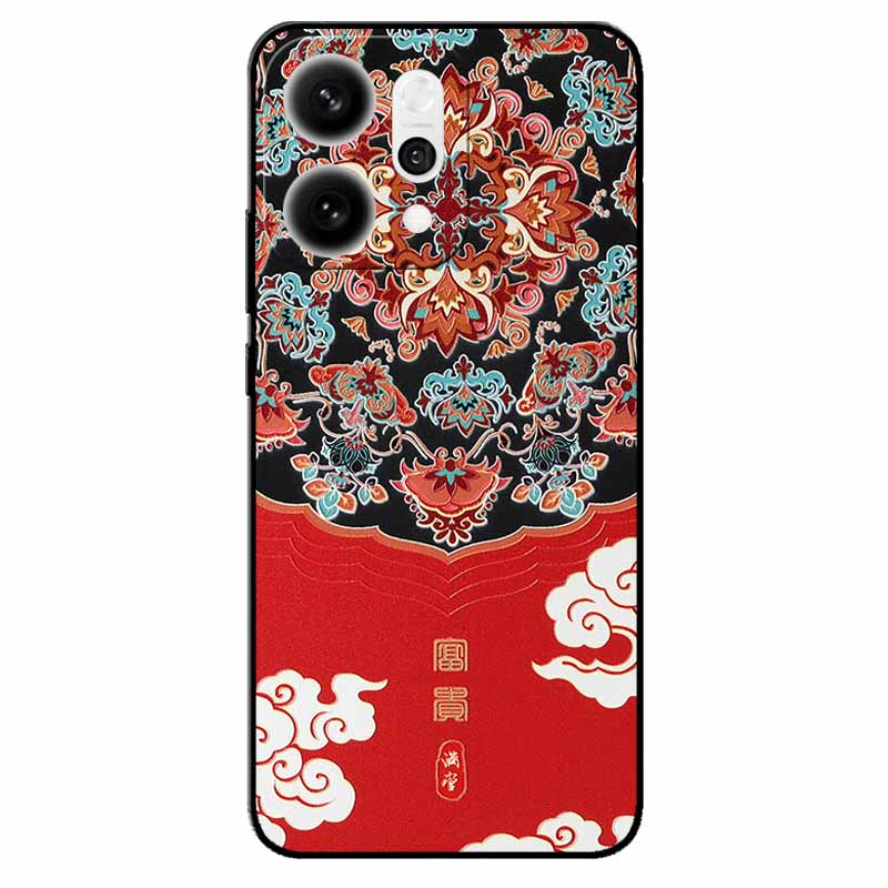 3D Cartoon Emboss Case For Oppo Reno14 5G Relief Embossed Retro Silicone Back Cover For Reno 14 CPH2737 Funda Anime Coque Reno14