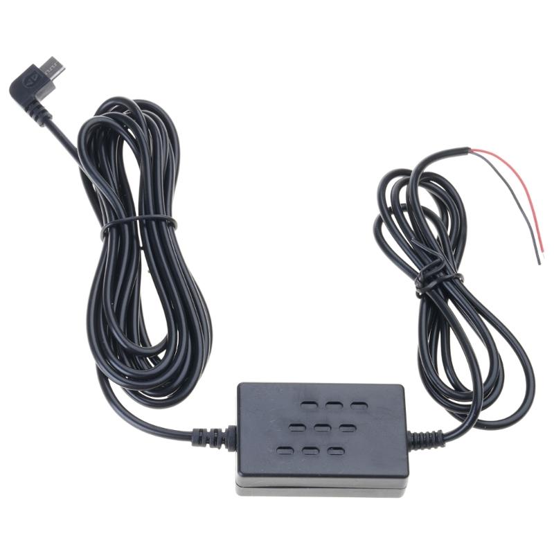 Автомобильный кабель питания с жестким подключением, Type-C, DC 12V 24V на 5V 2A, для авторегистратора, видеорегистратора, автомобильного DVR