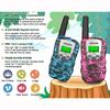 2 Pack Walkie Talkies for Kids, 3 KMs Long Range Children Walky Talky Handheld Radio Kid Toy Gifts for Boys and Girls