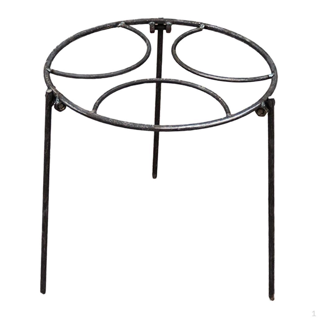 Тренога для костра Складная стойка для котелка/гриля для кемпинга и пикника