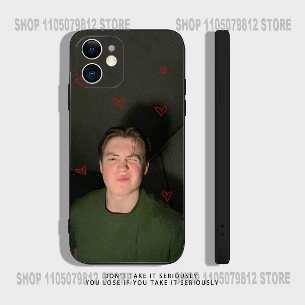 Чехол для телефона актера Кита Коннора для iPhone 17,16,15,14,13,12,11,XR,Pro,XS,Max,XR,Plus,Mini Мягкий силикон Черный Ударопрочный