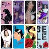 Чехол для телефона Selena Quintanilla для Apple iPhone 13 12 Mini 11 Pro XS Max XR X 8 7 6S 6 Plus SE 2022 2020 5S 5 мягкий черный чехол