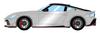 EIDOLON Nissan Fairlady Z Nismo 2024 Brilliant Black Finished Product 1/18 Silver/Super
