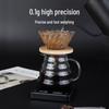 Compact Pour-Over Coffee Scale with Timer - Small Electronic Kitchen Scale for Precision Weighing